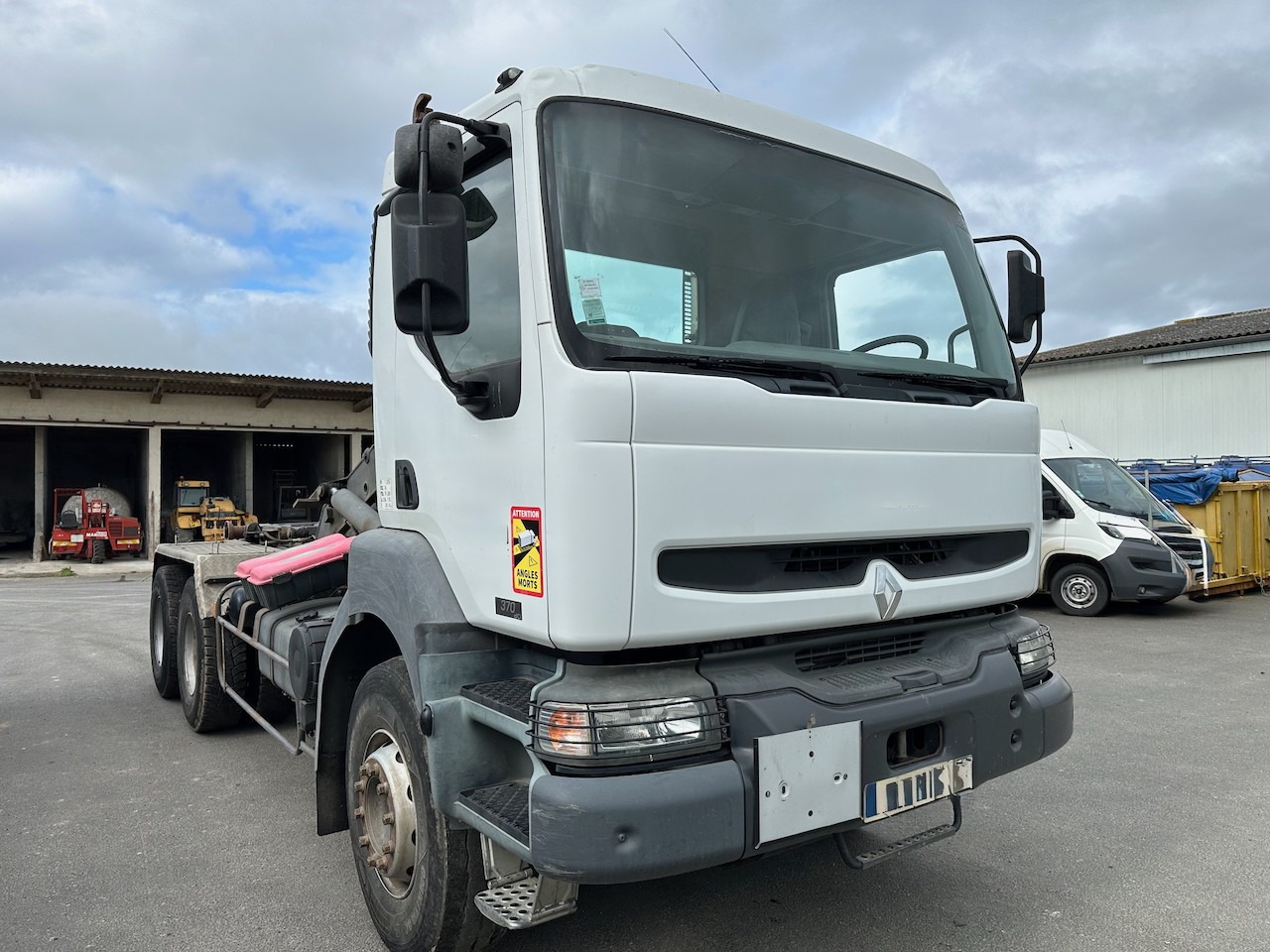 Haakarmsysteem vrachtwagen RENAULT KERAX 370 DCI