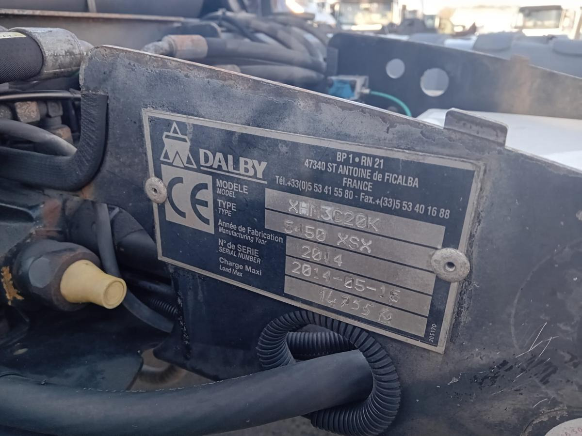 Haakarmsysteem vrachtwagen Renault Gamme C 380