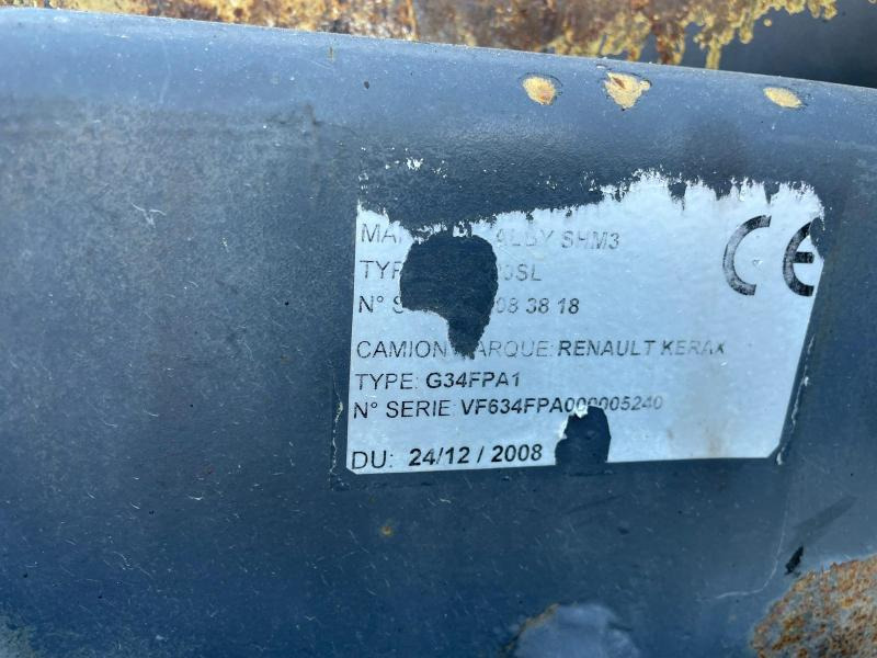 Haakarmsysteem vrachtwagen Renault Kerax 410 DXI