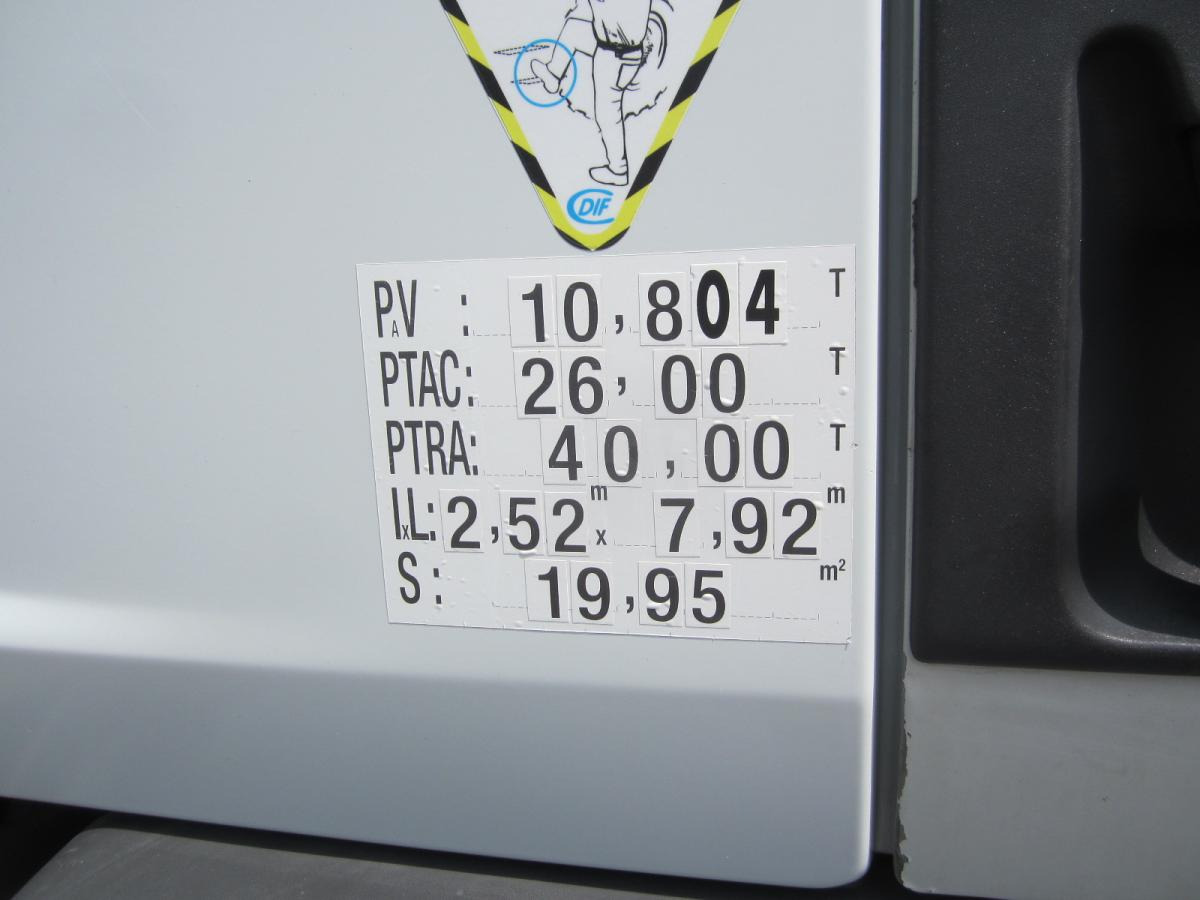 Haakarmsysteem vrachtwagen Renault Lander 410 DXI