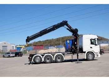 Haakarmsysteem vrachtwagen Scania G500 8x4*4