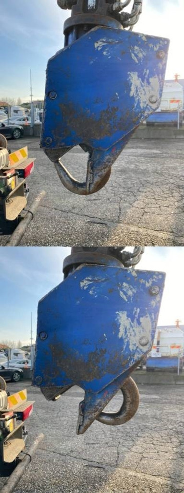 Haakarmsysteem vrachtwagen Scania P360/HYVALIFT/HIAB 144B a réparer