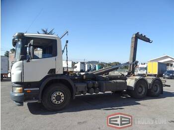 Haakarmsysteem vrachtwagen Scania P380 , Ampliroll, 6x4