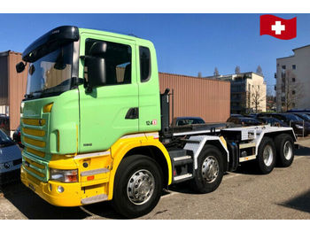 Haakarmsysteem vrachtwagen Scania R420 CB 8x4