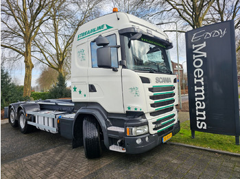 Haakarmsysteem vrachtwagen Scania R490 Highline 6x2