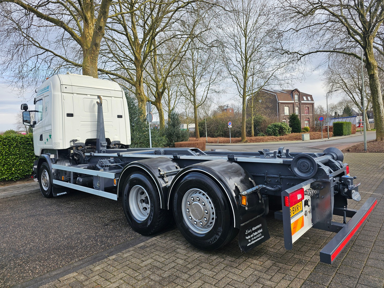 Haakarmsysteem vrachtwagen Scania R490 Highline 6x2