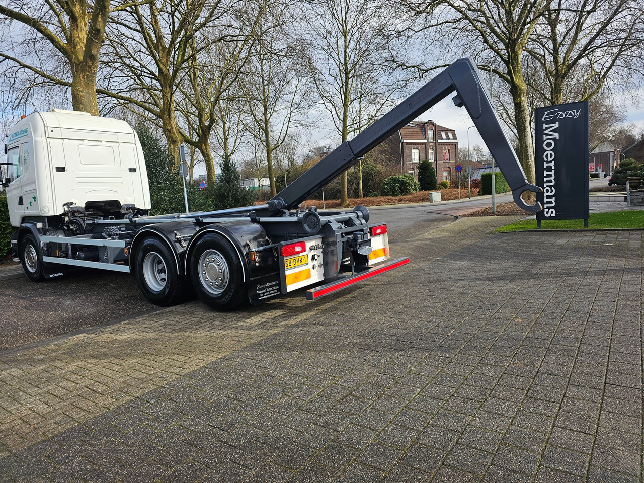 Haakarmsysteem vrachtwagen Scania R490 Highline 6x2