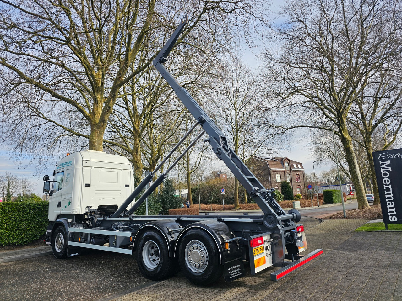 Haakarmsysteem vrachtwagen Scania R490 Highline 6x2