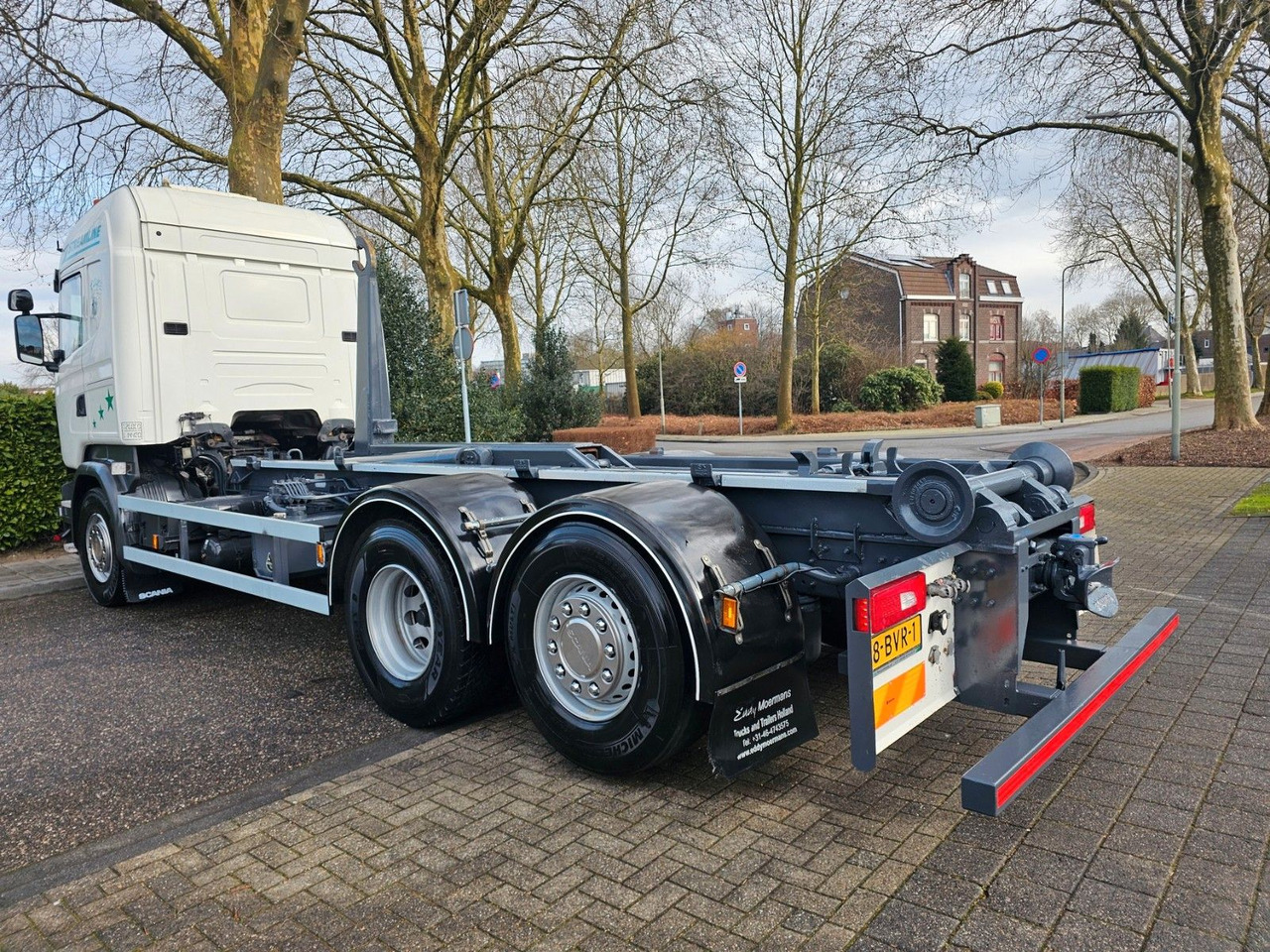 Haakarmsysteem vrachtwagen Scania R490 Highline Abrollkipper