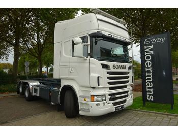 Haakarmsysteem vrachtwagen Scania R500 6x2 Hakenabroller