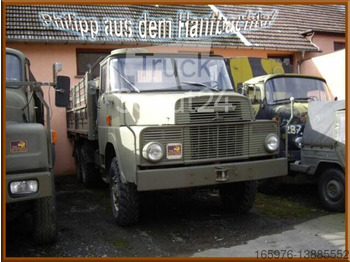 Henschel HS3 14 HA 6x6 Schweizer Armee mit Winde - Vrachtwagen met open laadbak: afbeelding 2