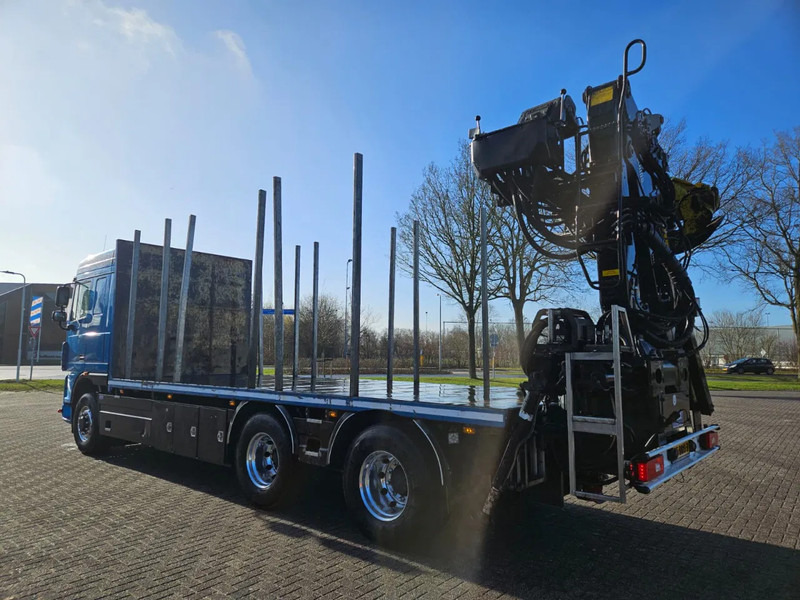 Houttransport Ginaf G 3131 F 6X4 Manual Hiab 135Z