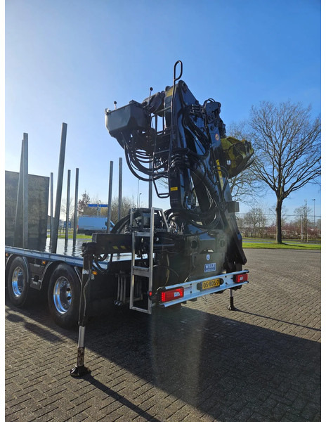 Houttransport Ginaf G 3131 F 6X4 Manual Hiab 135Z