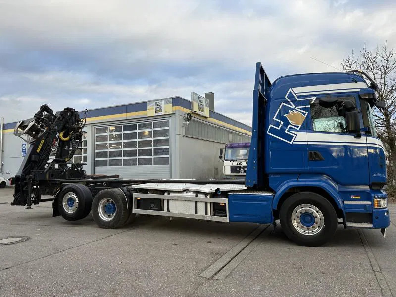 Houttransport Scania 6x2 Kurzholz LOGLIFT 125 ZT 93