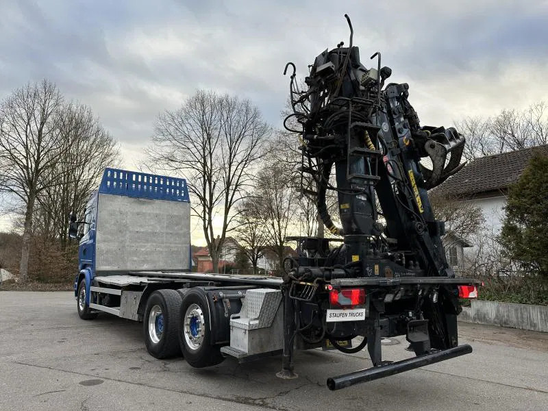 Houttransport Scania 6x2 Kurzholz LOGLIFT 125 ZT 93