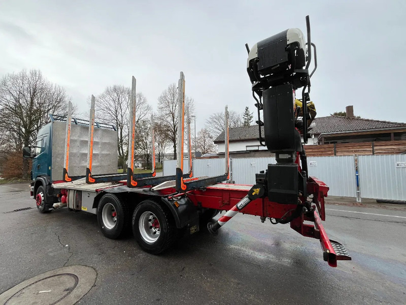 Houttransport Scania G480 *6x4*Blatt *Holz*Manual*Palfinger M12Z91*