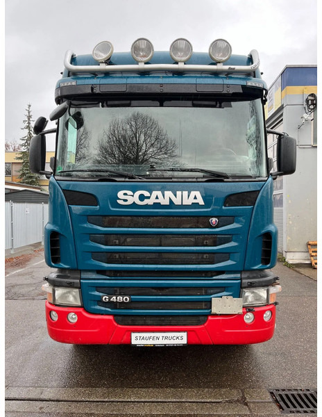 Houttransport Scania G480 *6x4*Blatt *Holz*Manual*Palfinger M12Z91*