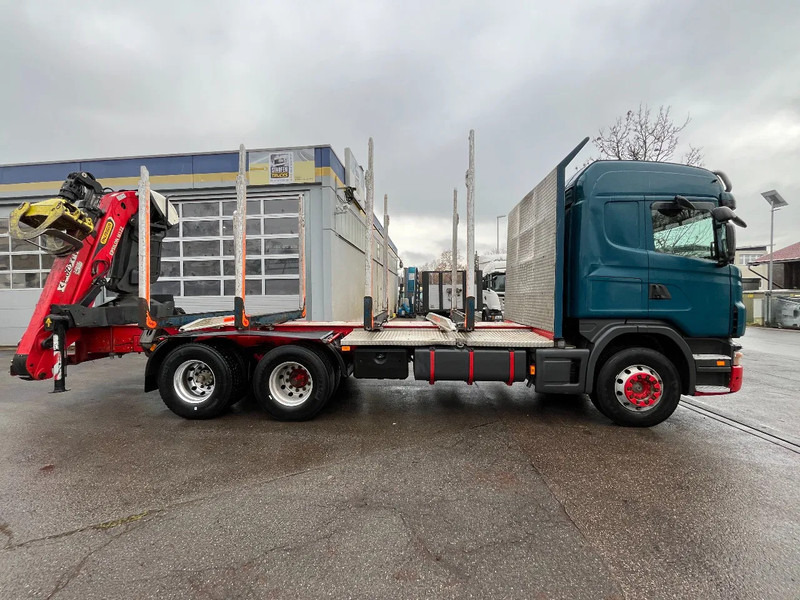 Houttransport Scania G480 *6x4*Blatt *Holz*Manual*Palfinger M12Z91*