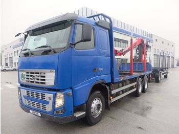 Houttransport Volvo FH500 6x4 Holztransporte - Blatt/Blatt +Anhanger