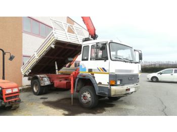 Kipper vrachtwagen IVECO 135.17 Ribaltabile con Gru: afbeelding 1