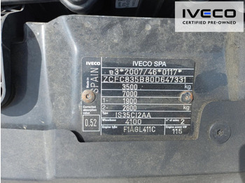 IVECO Daily 35C16H Euro6 Klima ZV - Chassis vrachtwagen: afbeelding 5