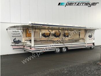 Zelfrijdende verkoopwagen IVECO FIAT (I) Ducato Verkaufswagen 6,3 m + Kühltheke, Fritteuse: afbeelding 5