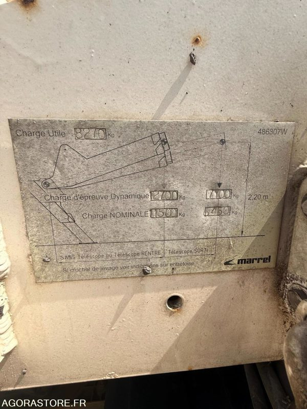 Vrachtwagen IVECO STRALIS MULTIBENNE 4x2 - 2015 / 61000KM