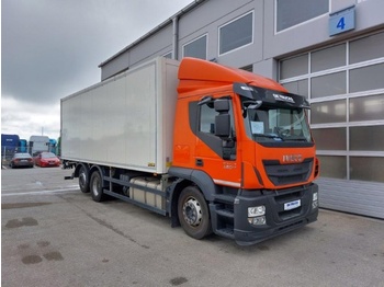 Containertransporter/ Wissellaadbak vrachtwagen IVECO Stralis AT260S46Y/FSCM Euro6 Intarder Klima AHK ZV: afbeelding 1