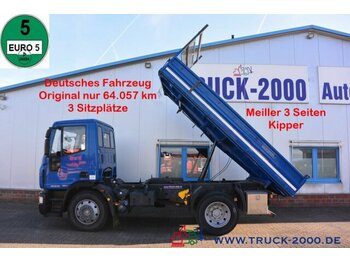 Kipper vrachtwagen Iveco 120 E 28 EEV Meiller nur 64TKM 3 Sitzer 2x AHK: afbeelding 1