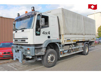 Containertransporter/ Wissellaadbak vrachtwagen Iveco 190E35 Cursor   4x4: afbeelding 1