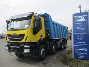 Kipper vrachtwagen Iveco 410T50 Trakker 8x4 S1 EURO 6: afbeelding 1