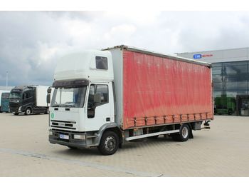 Schuifzeilen vrachtwagen Iveco EUROCARGO ML 120 E24 R/P,HYDRAULIC LIFT,SLEEP B.: afbeelding 1
