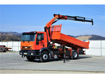 Kipper vrachtwagen Iveco EUROTECH 270 Kipper 5,20m + Kran*4x2*Topzustand: afbeelding 1