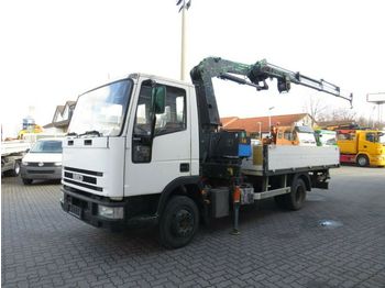 Vrachtwagen met open laadbak Iveco EuroCargo 80 E 15 Pritsche Kran 15,5m+ Winde: afbeelding 1