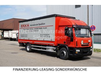 Schuifzeilen vrachtwagen Iveco Eurocargo 180e32 Pr.Plane 7,3m LBW Gr.Haus E-6: afbeelding 1