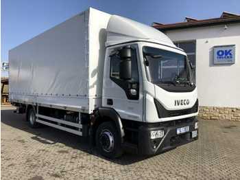 Schuifzeilen vrachtwagen Iveco Eurocargo ML120E22/P Pritsche/Plane + LBW: afbeelding 1