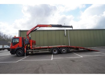 Kraanwagen Iveco STRALIS 360 6X2 MACHINE TRANSPORT WITH FASSI F 230AXP.22 CRANE: afbeelding 1