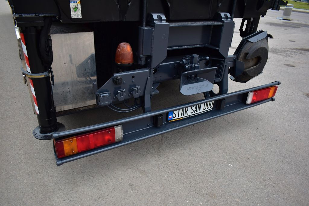 Vrachtwagen met open laadbak, Kraanwagen Iveco STRALIS 500 8x2 PALFINGER PK 50002 FLY JIB WINCH: afbeelding 26