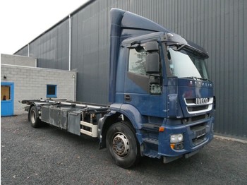 Containertransporter/ Wissellaadbak vrachtwagen Iveco Stralis 310: afbeelding 1