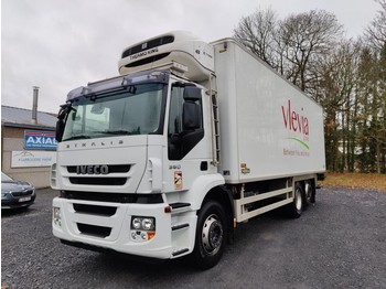 Koelwagen vrachtwagen Iveco Stralis 360 special truck+meat lift+taillift Dhollandia: afbeelding 1