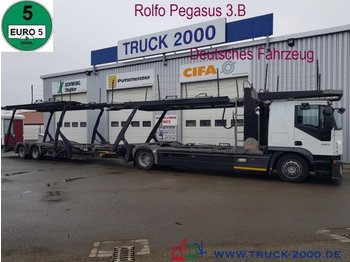 Autovrachtwagen vrachtwagen Iveco Stralis 420 Rolfo Pegasus Komplett Zug 8-10 PKW: afbeelding 1