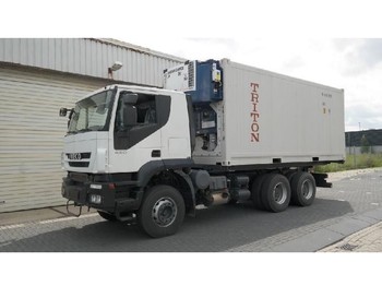 Nieuw Koelwagen vrachtwagen Iveco Trakker 380: afbeelding 1