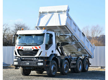 Kipper vrachtwagen Iveco Trakker 450  Kipper 6,00m + BORDMARIC / 8x4: afbeelding 1