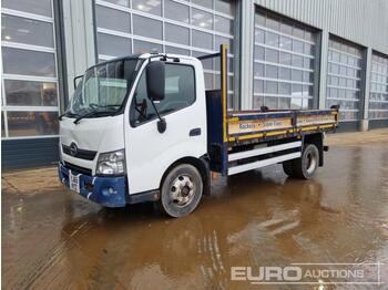  2015 Hino 4x2 Dropside Tipper, Manual Gearbox, A/C (Plating Certificate Available) - Kipper vrachtwagen