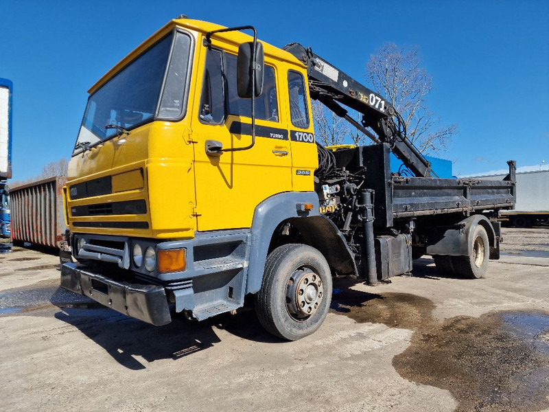 Kipper vrachtwagen DAF 1700 TURBO