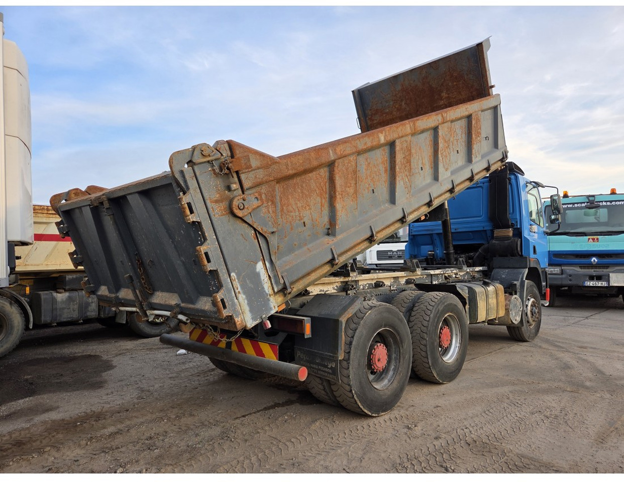 Kipper vrachtwagen DAF 85 400 ATI 6x4 Tipper