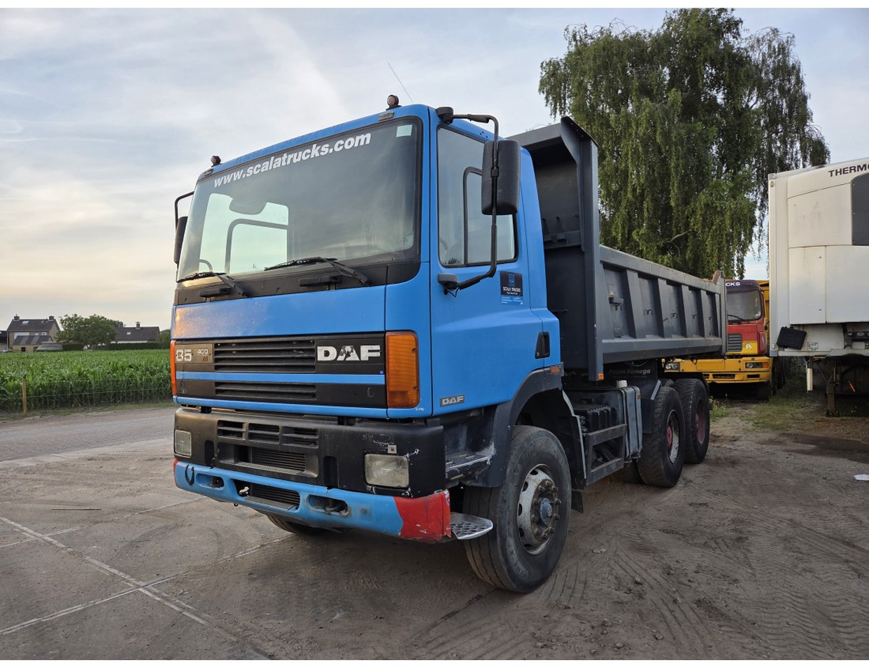 Kipper vrachtwagen DAF 85 400 ATI 6x4 Tipper