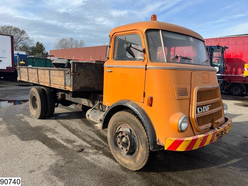 Kipper vrachtwagen DAF A1600 Manual, Steel suspension, PTO