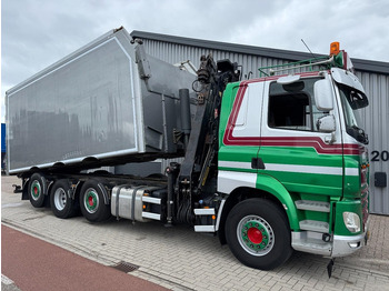 Kipper vrachtwagen DAF CF530 8x2 Palfinger Epsilon, Alu Kipper