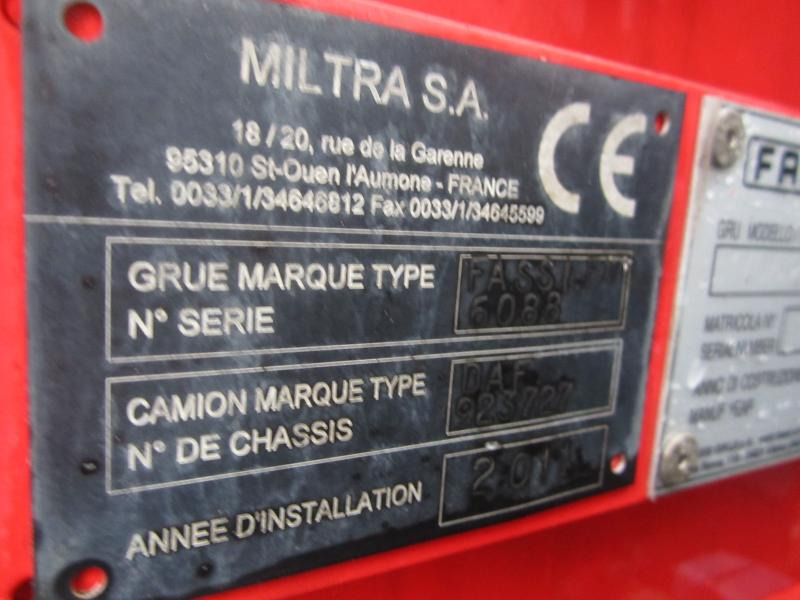 Kipper vrachtwagen DAF CF85 410